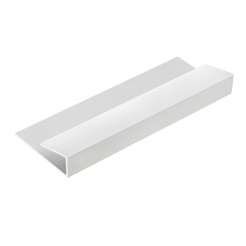 White Soffit Starter Trim 5m image