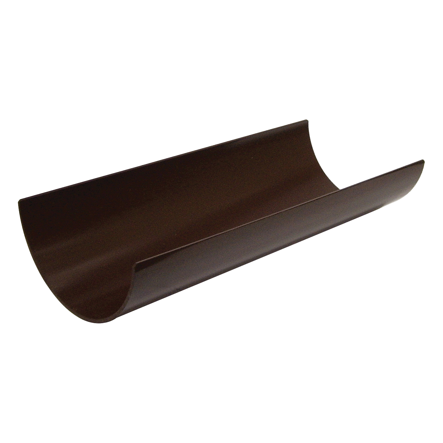 112mm Half Round Brown Gutter 4m image