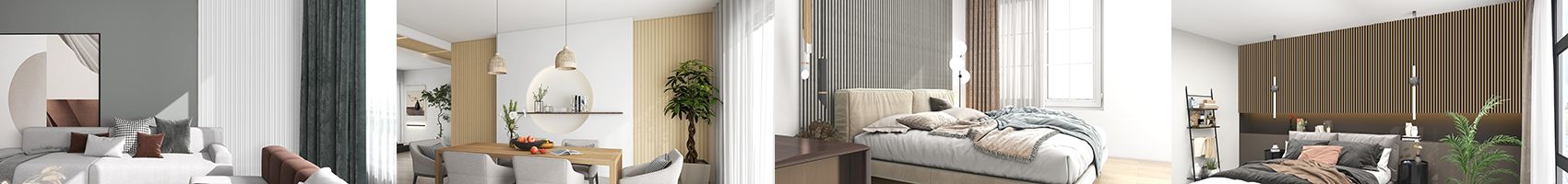 Slatted Acoustic Wall Panels