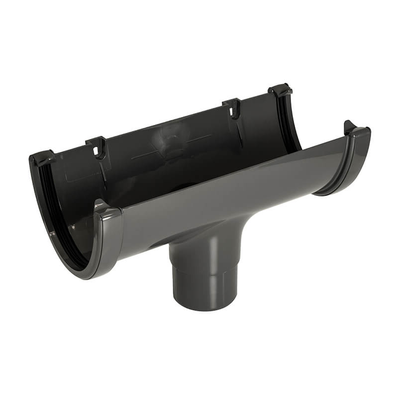 Anthracite Deepflow Guttering | Brissco