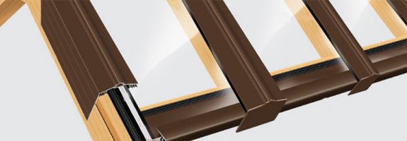 Cresfinex PVC Brown 70mm Extended Endcap