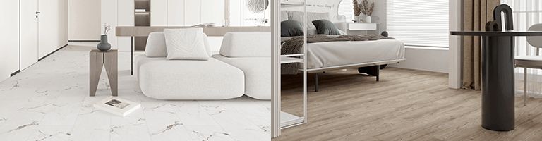 Clever Click Cannes Tile Flooring 1.49m² - 305mm x 610mm Pk8