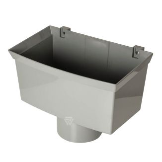 Xtraflo 170mm Grey Hopper | Brissco | Floplast Soil Systems