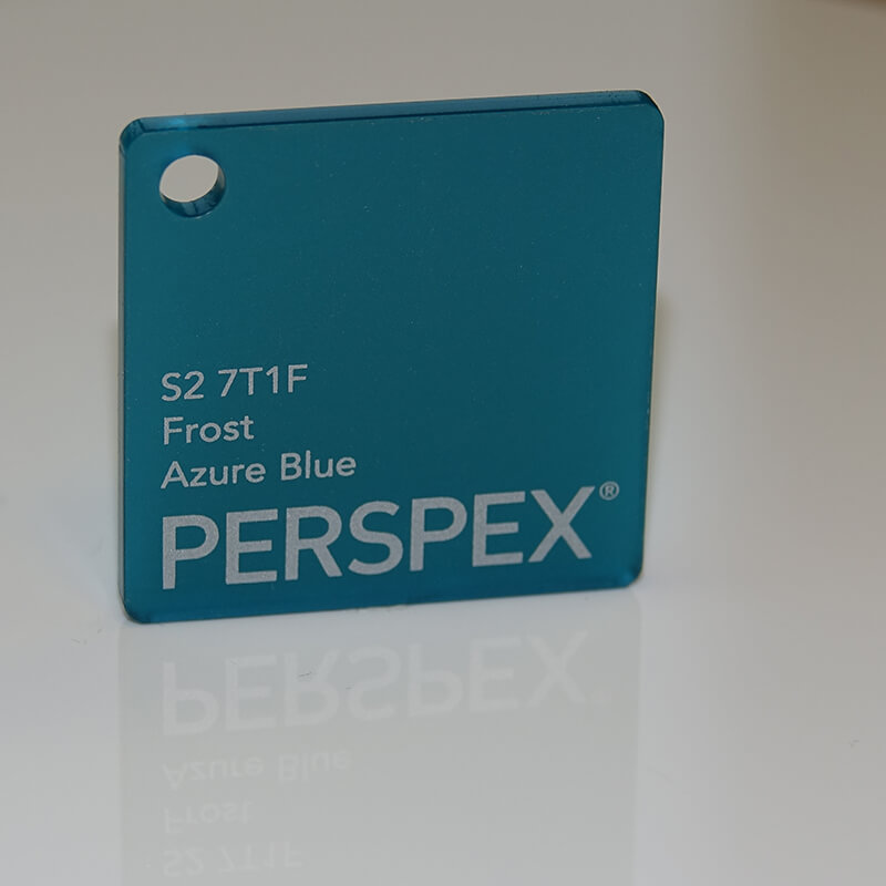 Perspex® Frost 3mm Azure Blue S2 7T1F 2030mm x 1520mm