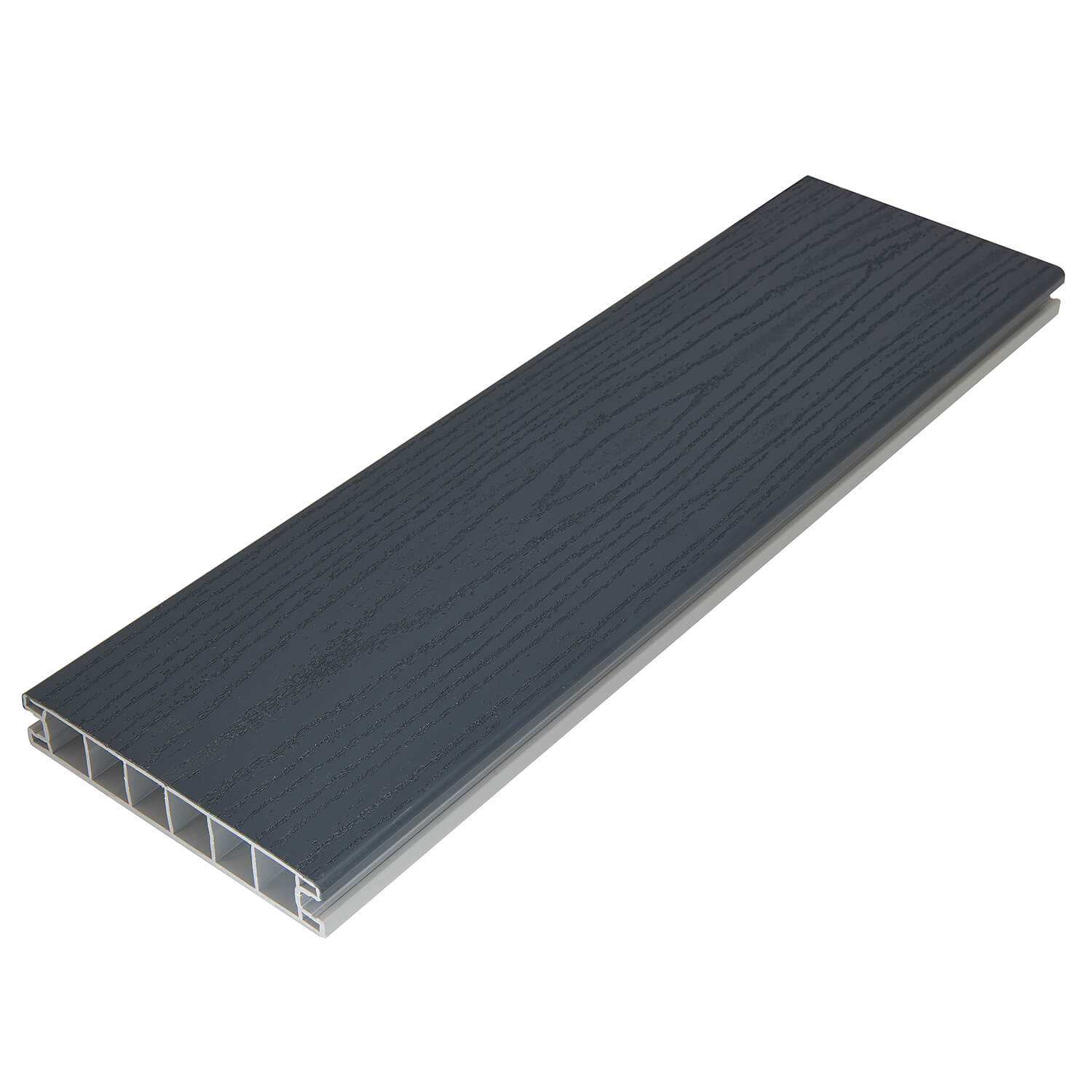 145mm Anthracite Grey PVC Decking 4.9m  image