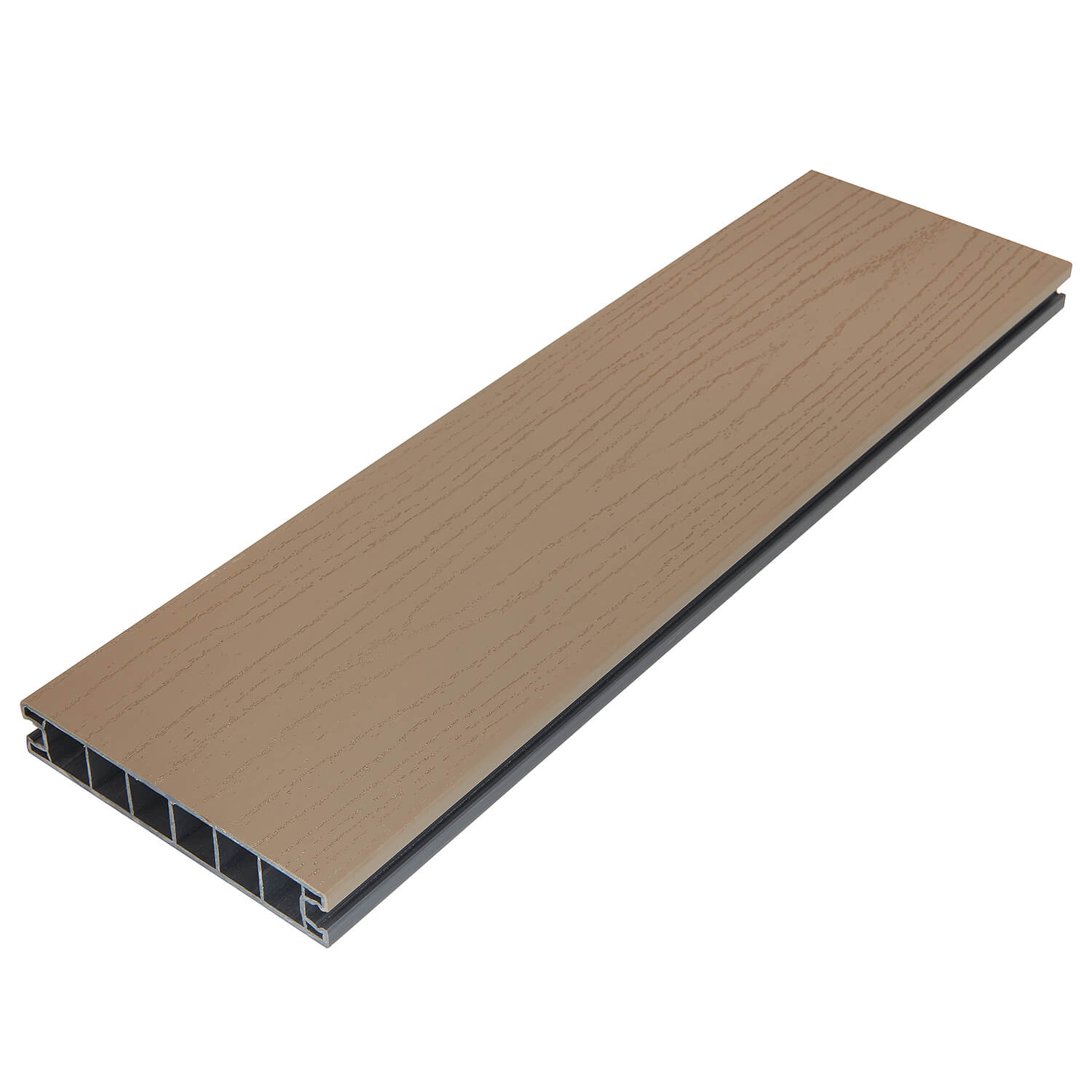 145mm Driftwood PVC Decking 4.9m