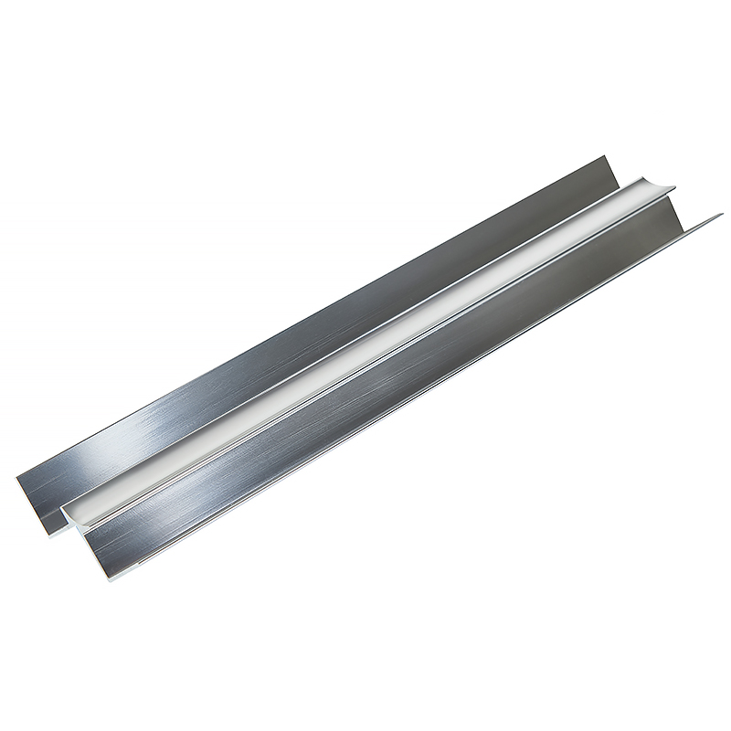 Aluminium Chrome 10mm Zest Shower Panel Internal Corner 