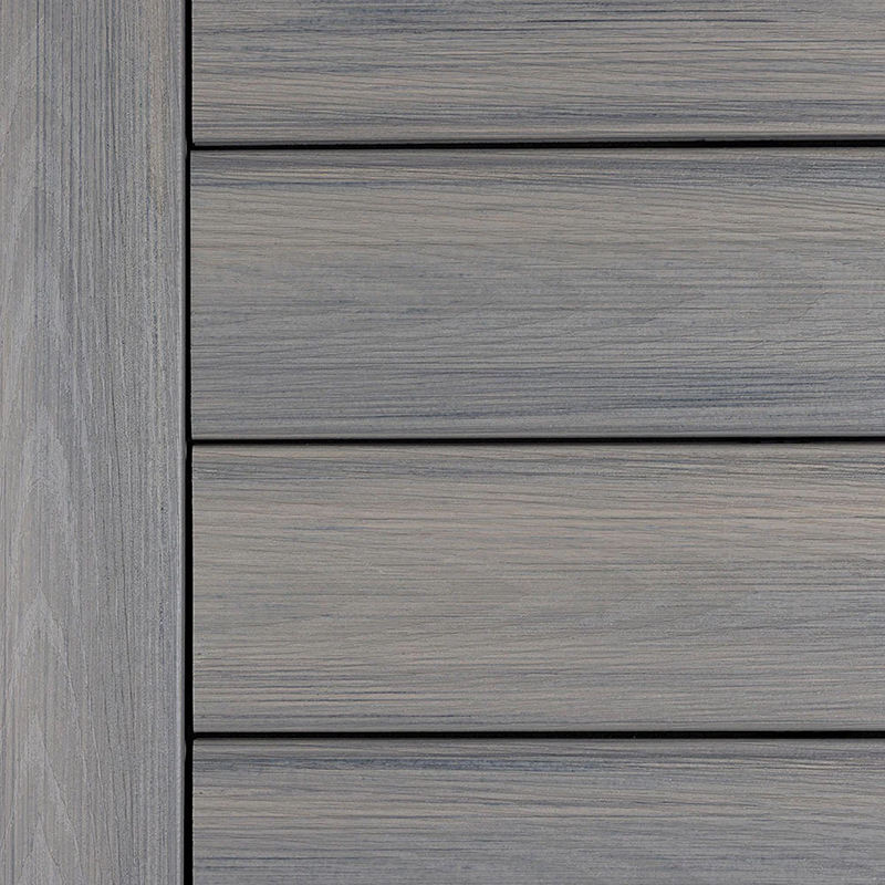 140mm Dex Grey Grooved Edge Decking Board 3660mm