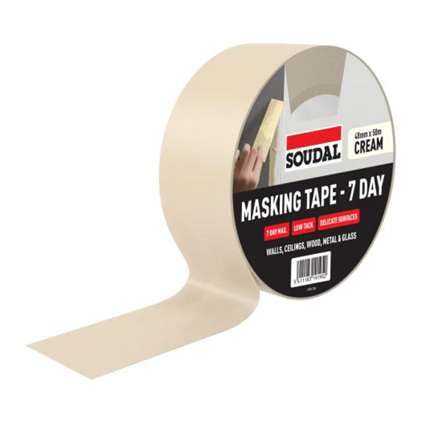 Low Tack Masking Tape 48mm x 50m