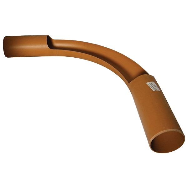 FloPlast 45° Long Radius Bend with Channel Access  image