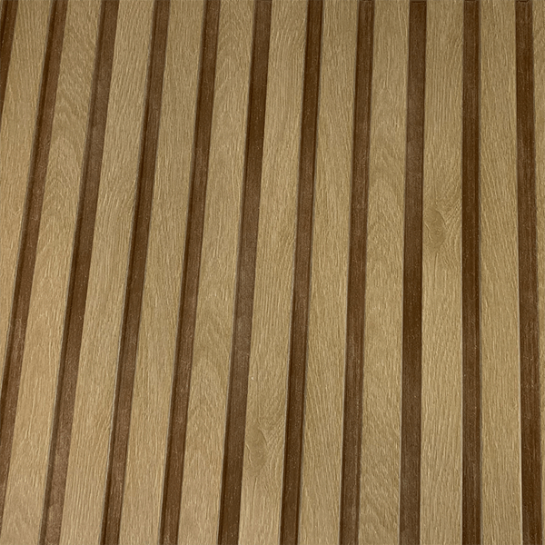 122mm Sulcado Small Pure Natural Oak 3D Slat Wall Panel 2.6m