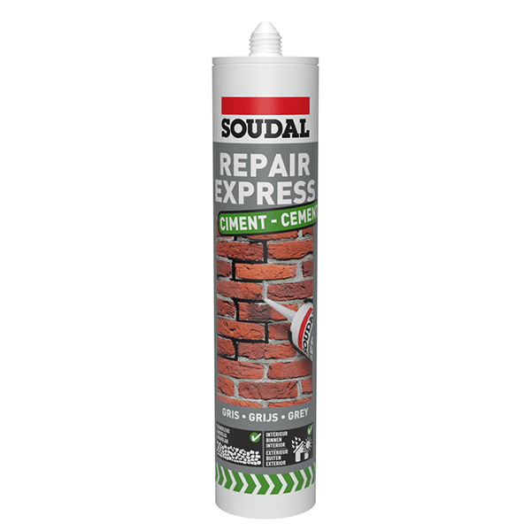 Soudal Grey Repair Express Cement Sealant 290ml image