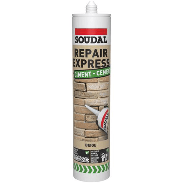 Soudal Beige Repair Express Cement Sealant 290ml image