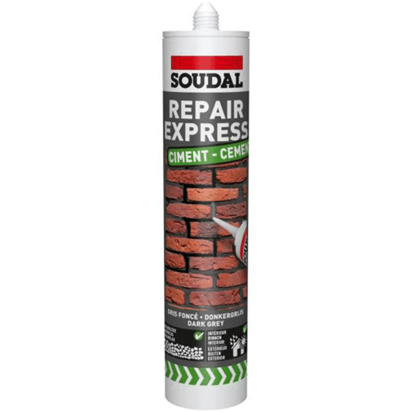 Soudal Dark Grey Repair Express Cement Sealant 290ml image