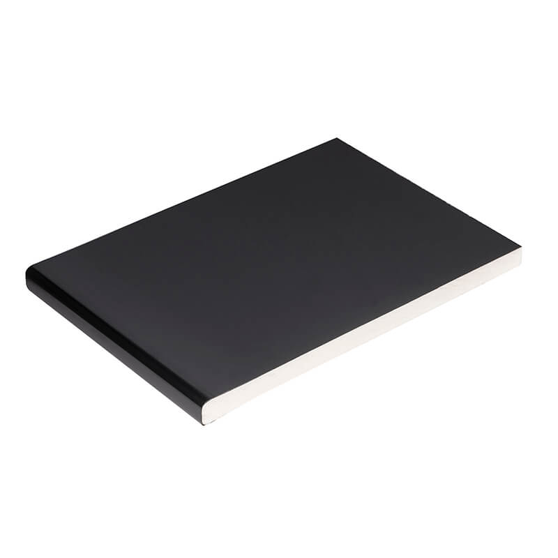 175mm x 9mm Smooth Black Flat Soffit Board 5m image