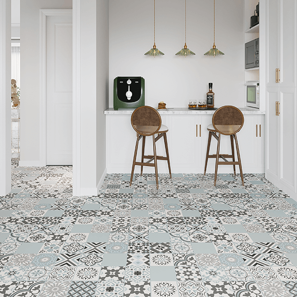 Clever Click Corfu Mosaic Flooring 1.49m² - 305mm x 610mm Pk8