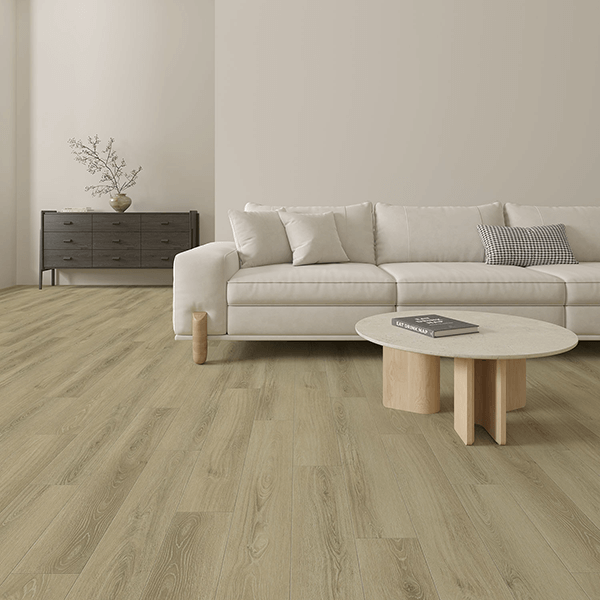 Clever Click Portland Beech Plank Flooring 1.76m² - 180mm x 1220mm Pk8 image